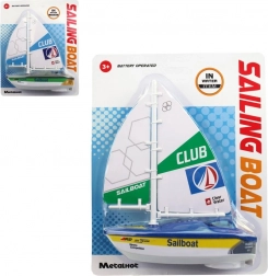 Plastični jedrenjak na baterije