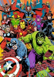 Puzzle Trefl Premium Plus Marvel: Marvel Junaci 1000 komada