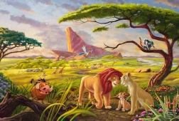 Puzzle Kralj lavova: Ne zaboravi tko si