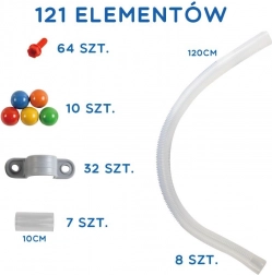 Senzorička igračka STEM Wall set 121 dijelova