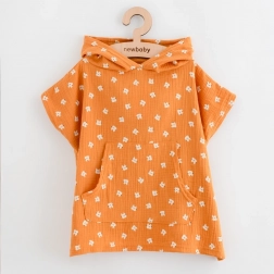 Dječje muslin pončo New Baby Feeling Animal XS 35 cm