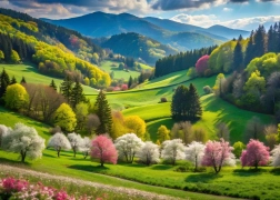 Slagalica Proljetna šetnja 500 komada