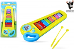 Dječji ksilofon s motivom KRTKA 33,5 × 14 cm