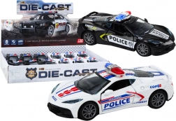 Metalni policijski autić 1:32 s pogonom