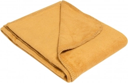 dječja pamučna dekica 75 × 100 senf žuta