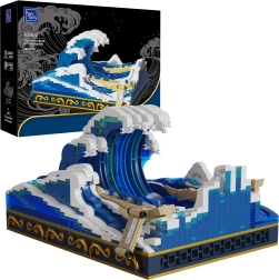 Pantasy Veliki val kod Kanagawe građevni set 1497 dijelova