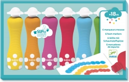 Djeco pjenaste boje sa spužvastim aplikatorom za djecu