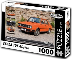 Puzzle Škoda 105 GL 1981 - 1000 komada