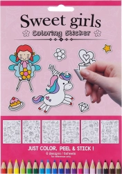 Bojanke naljepnice za djevojčice