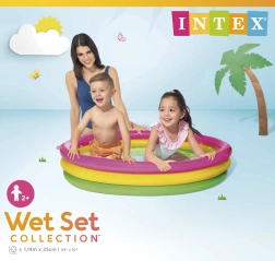 Intex dječji napuhujući bazen 147 × 33 cm s tri prstena