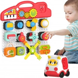 Woopie Montessori Dječji Manipulativni Panel Šareni Aktivni Panel