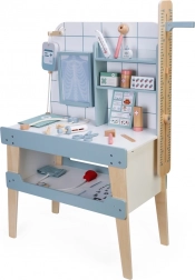 2Kids Toys drvena bolnica – liječnički set s priborom i osvijetljenom RTG pločom