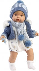 Realistična lutka SASHA sa zvukovima i mekim tijelom - 38 cm