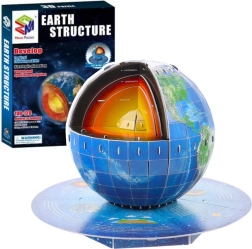 3D Puzzle Edukativni Planet Zemlja Zemljina Jezgra 50 dijelova