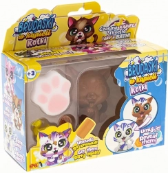 Interaktivno mačiće za kupanje Rózia – bonus set