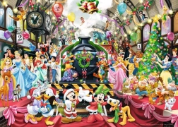 RAVENSBURGER Puzzle Disney Božić: Svi na palubu 1000 dijelova