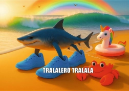 Puzzle BrainRots: Tralalero Tralala 200 dijelova
