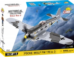 Konstruktor Povijesna Kolekcija WWII Focke-Wulf FW 190 A-3 382 kocke