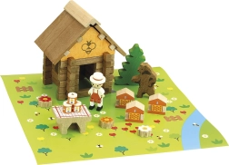 Jeujura drvena građevna igra pčelinjak 50 dijelova