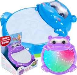 Glazbeni bubanj nilski konjić – plavi i ljubičasti