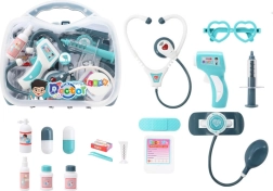 Liječnički set malog liječnika u koferu Svijetli Zvuči plavo