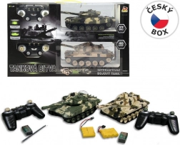 Daljinski upravljani tenk MaDe 2 kom s gusjenicama