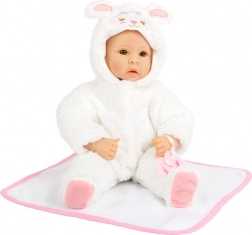 small foot lutka ovčica s mekim tjelom i dodacima