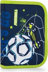 Jednokatnica školska pernica s nogometnim motivom