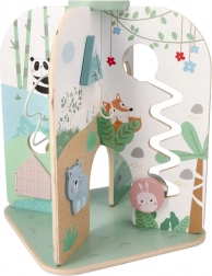 Drveno središte aktivnosti Pustolovine u šumi