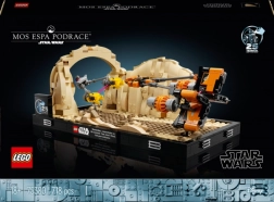 LEGO STAR WARS diorama: utrka lebdjelica u Mos Espi