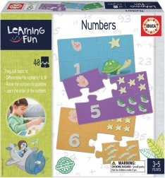 Edukativne puzzle i igra Learning is Fun: brojevi