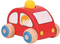 Drveni autić s trubom