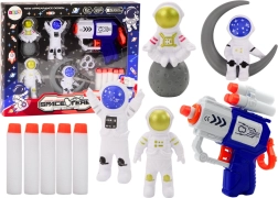 Set svemirskih mekanih strijela – pištolj i kosmonauti