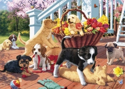 Puzzle Štenci 1000 dijelova DINO