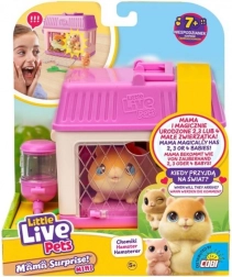 Figurica Little Live Pets - Mama Iznenađenje Mini hrčak