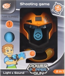 Pištolja na loptice s maskom na baterije