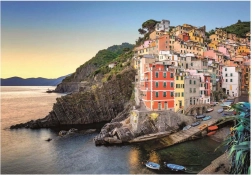 Puzzle Riomaggiore 500 dijelova od Clementonija