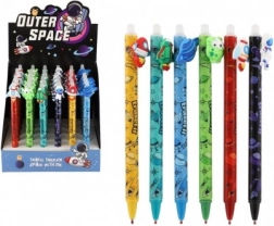 Gumirajuća kemijska olovka Svemir 0,5 mm, plava tinta