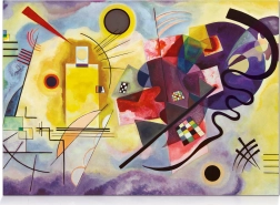 Puzzle STAR 1000 dijelova – žuta, crvena i plava