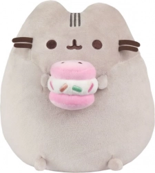 plišana mačka Pusheen s makronom 24 cm
