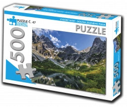 Puzzle turističko izdanje Visoke Tatre – Dolina Zelenog jezera 500 dijelova