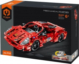 set za slaganje trkaćeg auta s mehanizmom za povratno navijanje, 437 dijelova