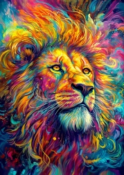 Uživajte u Puzzle Sjajni Kralj 1000 komada