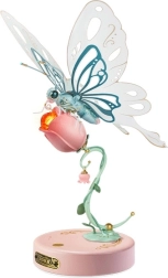 Mehanički ružičasti leptir RoboTime