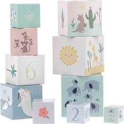 VILAC slagana kula od kocaka – životinje svijeta i brojevi 1–10