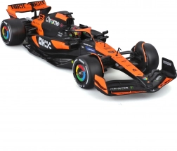 bburago 1:24 mclaren mcl38 2024 oscar piastri u zaštitnoj vitrini