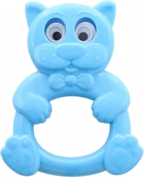 zvečka mačić s pomičnim očima 11 cm