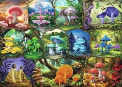 Ravensburger puzzle prekrasne gljive 1000 dijelova