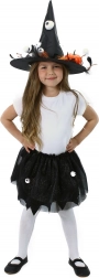 Dječji vještičji kostim s tutu suknjom
