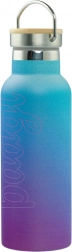 Termos boca s bambusovim poklopcem BAAGL Gradient plavo-ljubičasta 500 ml